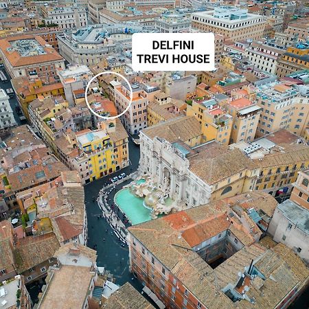 Отель Delfini Trevi House Рим Экстерьер фото